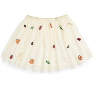 Mini Boden Ronald Dahl Creepy Crawly Friends Skirt